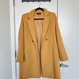 Lulu's Beige Trench Coat